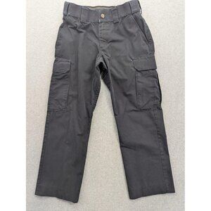 5.11 Tactical Pants Womens 6 Black Ripstop Cargo Duty Workwear Belt Loops Field